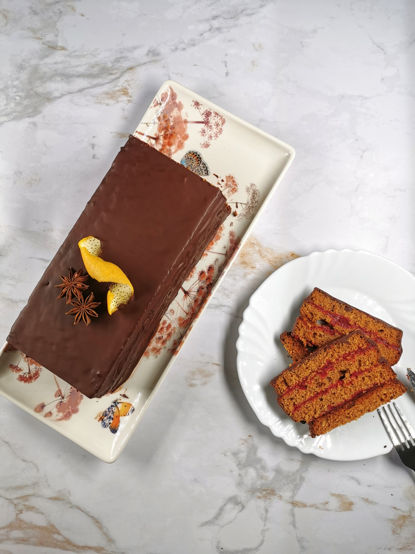 La bûche pain d'épice