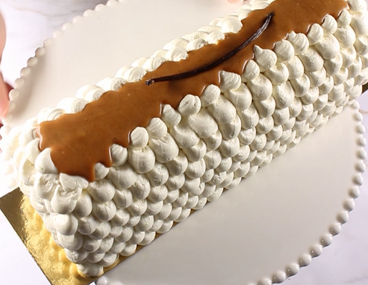 Bûche citron vanille
